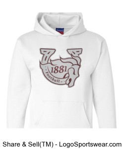 MENS 1881 CREST HOODIE - Embroidery Applique Design Zoom